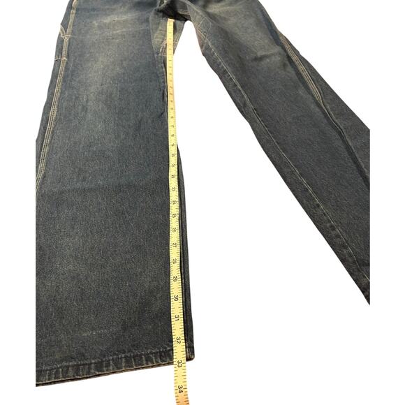 Vintage 70's DEE CEE Medium Wash Mid-Rise Straight Jeans Men's Size W36 x L34 - Picture 5 of 10